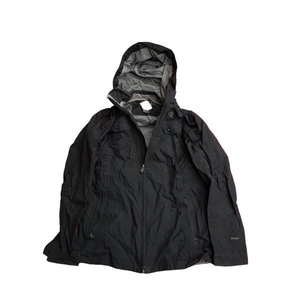 VINTAGE The North Face Hyvent Jacket Black XL - Picture 2 of 11